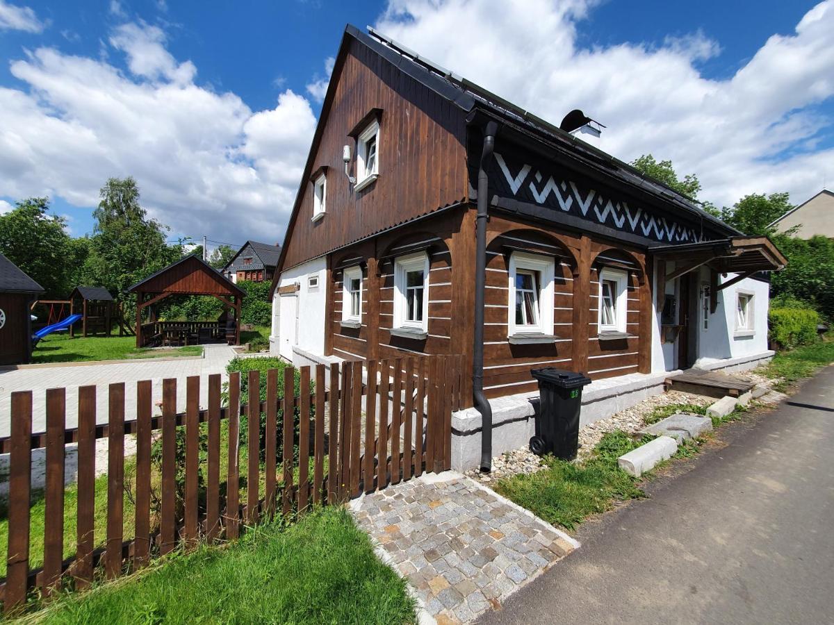 Chalupa Kralovstvi Šluknov Exteriör bild